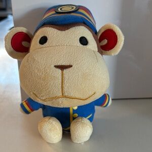 Nintendo Animal Crossing Porter plush monkey